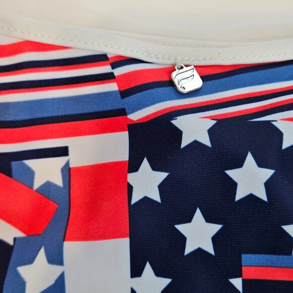 Fabletics Bajan Hipster Bikini Bottom Patriotic Women's Small - Picture 3 of 11
